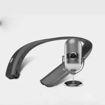 Bluetooth Austiņas Vieglas Stereo Neckband Bezvadu Austiņas Ar skaļruni, Sporta Īstenot