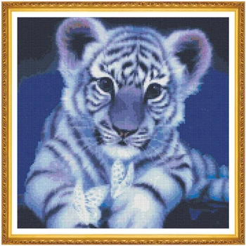 Dimanta Krāsošana Dimanta izšuvumi 5d diy pilnu kvadrātveida dzīvniekiem Tiger - dimanta mozaīkas dimanta krāsas daimond krāsošana