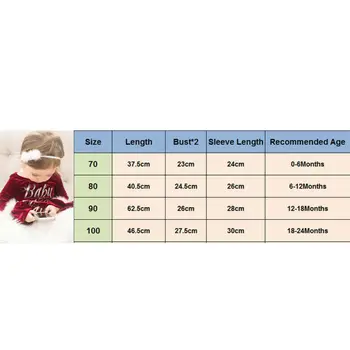 AK, Ziemassvētki Baby Toddler Meitenes Ziemassvētku Kažokādas Jumpsuit Romper Bodysuit Apģērbs, Apģērbu 0-24 Mēneši