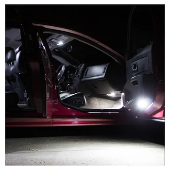 13pcs Balts Canbus LED Gaismas, salona Apgaismojuma Komplekts Mitsubishi Eclipse Krusta 2018 2019 2020 LED Karte Bagāžnieka Licences numura zīmes Lukturi