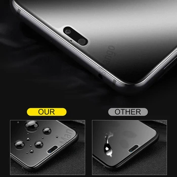 2gab Par Xiaomi Poco X3 NFC Pilnībā Segtu Matēts Matēta Rūdīta Stikla Ekrāna Aizsargs Xiaomi Poco X3 NFC Pret pirkstu Nospiedumiem, Stikls