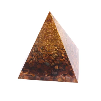 Orgonite Enerģijas Amethysts Orgone kvarca shungite piramīdas Karjeras Amuletu Magnētiskā Lauka Enerģijas Pārveidotājs witca dropship piegādātāju