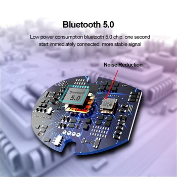 Jaunu XG12 TWS Bluetooth Bezvadu 5.0 Vienu Austiņu 5D Stereo HIFI Skaņas Sportu-Austiņas, Brīvroku Spēļu Austiņas ar Mic