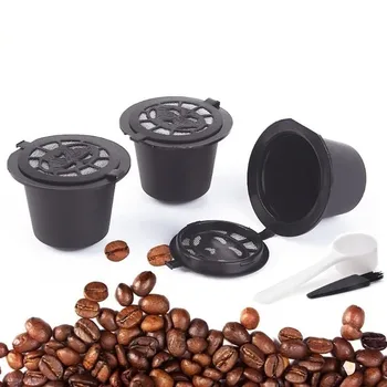 4 Vāciņi 1 Aizskart Nespresso Recargable Nespresso Kafejnīca Kapsula Capsulas Kafijas Filtri Capsulas Nespresso Reutilizables Capsulas