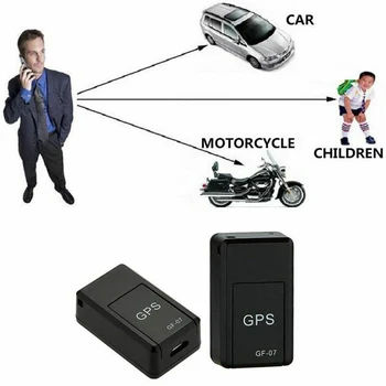 Anti-Theft Magnētisko Mini Auto Tracker GPS Reālā Laika Uzskaiti Lokatora Ierīci Magnētisko GPS Tracker reāllaika Transportlīdzekļu Meklētājs