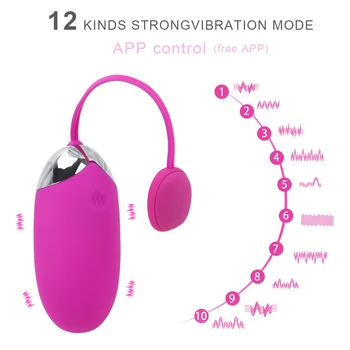 VATINE Multispeed Vibrators APP Bluetooth Tālvadības Seksa Rotaļlietas Sievietēm Pieaugušo zāles, USB Uzlādējams Sieviešu Masturbācija