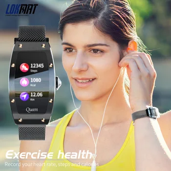 Ir 2021. Jaunas Sievietes Smart Skatīties Modes Fitnesa Sirds ritma Monitors Bluetooth Sporta Smartwatch par Android, iOS, Iphone, Huawei Xiaomi