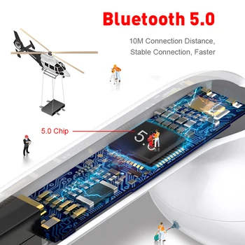 Sākotnējā Inpods i12 i11 Tws Bezvadu Austiņas Touch Taustiņu Bluetooth 5.0 Bezvadu Austiņas Xiaomi Huawei, Samsung Smart Tālruni