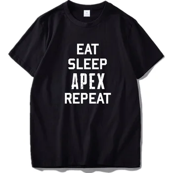 Ēst, Gulēt Apex Leģendas T krekls Atkārtot Straight Outta Izglītība ir svarīga Modes Spēle Drukāt Smieklīgi Tshirt ES Izmērs Kokvilna