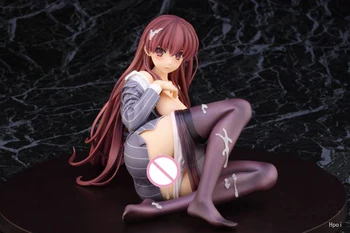 Japāņu Anime SkyTube Misaki Kurehito HIRO Komiksu Aun Seksīgas Meitenes PVC Rīcības Attēls Rotaļlietu Statuja Pieaugušo Kolekcionējamus Modeļu Lelle Dāvanas