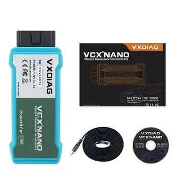 VXDIAG NANO VW Diagnostikas Rīks ODIS V5.1.3/ V5.1.6 Aizstāt 5054A/ 6154 OKI Auto Skeneris Wifi USB Savienojumu pēc Izvēles