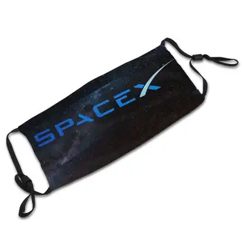 Elon Musk IR Spacex Diy Pieaugušo Bērnu Sejas Maska Spacex Kosmosa Tesla Elon Musk Zinātnes Astronauts Raķešu Elon Mēness Muskuss Falcon 9 Zvaigznes