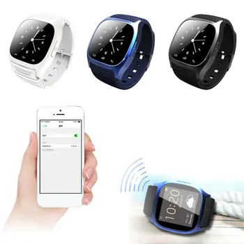 2018 M26 Dzīve Ūdensizturīgs Smartwatch Bluetooth Smart Skatīties Mūzikas Atskaņotājs Sporta Pedometrs IOS Android Smart Tālrunis, uz Rokas