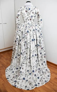 18. gadsimta rokoko stila kleita Marie Antoinette kārta Kleitas cosplay kostīmu Koloniālās Rokoko stila Kleita kārta iespiesti pirmslaulību kleita
