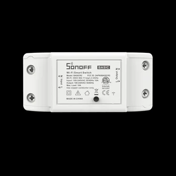 Sonoff Pamata R2 Wifi Taimeris DIY Smart Bezvadu Tālvadības Slēdzi Domotica Gaismas Kontrolieris Modulis Darbam ar Alexa, Google Home eWeLink