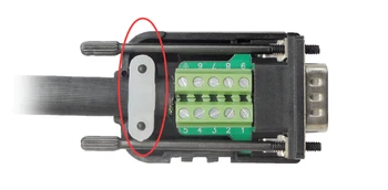 DB9 vīriešu 9 Pin nav nepieciešams, metināšanas COM adaptera plāksne RS232 sērijas termināliem, DR9 plāksnes 485 vīriešu starplaikos padome