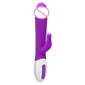 Jauna Violeta Silikona Trušu Vibrators Lādējams G spot Spēcīgs Vibrējošo Dildo Clit Massager Seksa Rotaļlietu Seksa Produkti Sievietēm