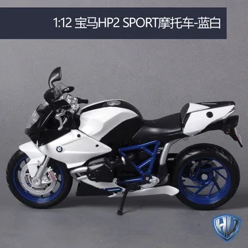 Maisto 1:12 4 stilu, motocikls, velosipēds Modelis Rotaļlietu BMW R nineT Scrambler S1000RR HP2 SPORT R1200 GS moto rotaļlieta ar lodziņu