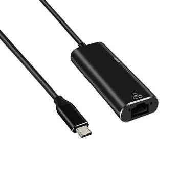 USB Type C Līdz RJ45 Ethernet Uzlādes Adapteris, Tips C, lai RJ45 Ethernet LAN Vadu Tīkla Kabelis USB iPad Pro, Samsung, HUAWEI OTG