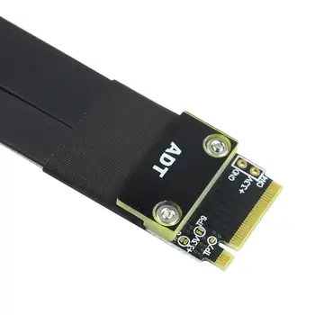 M. 2. NVMe Paplašinātāju Vadu uz PCIE x16 videokarti, Stāvvadu Adapteris 16x PCI-e, PCI-Express M2 2230 2242 2280 2260