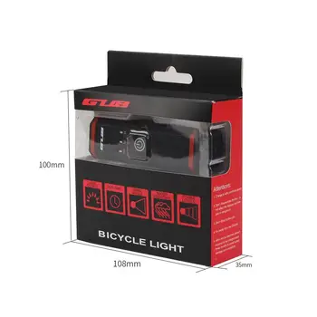 GUB 013 Velosipēds Gaismas Velosipēda Priekšējā Apgaismojuma LED USB Uzlādējams ar Velosipēdu Lukturu MTB Road Bike Lampas Ūdensizturīgs Lanterna