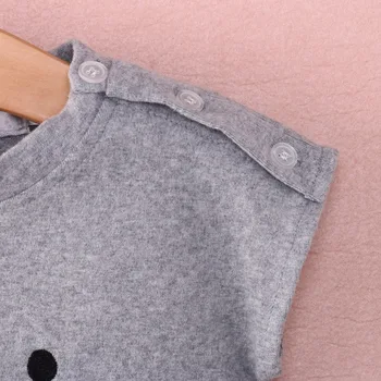 2016 Modes Gudrs Jaundzimušais Meitene Zēnu Kokvilnas Sedz, Aitas Vilnas Kombinezonus Bodysuit Playsuit Džemperi Tērpiem