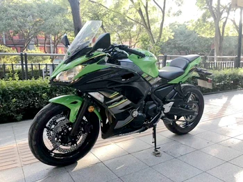 Motocikla pilnīgu aptecētājs komplekts komplekts KAWASAKI ninja650 NINJA 650 ER-6F 2017 2018 Pielāgojama ABS injekcijas plate
