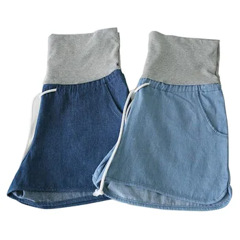 Dzemdību Džinsa Vaļīgas Bikses, Džinsi Plus Izmēru Apģērbu Grūtniecēm Capri Bikses Apģērbu Grūtniecības Un Dzemdību Bikses