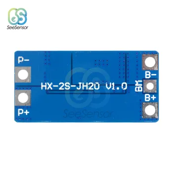 10pcs/Iepak 2S 10.A 8.4 V 7.4 V 18650 Li-ion Lipo Litija Akumulators Aizsardzības Circuit Board Moduļa PCB PCM 18650 Lipo BMS Lādētāju