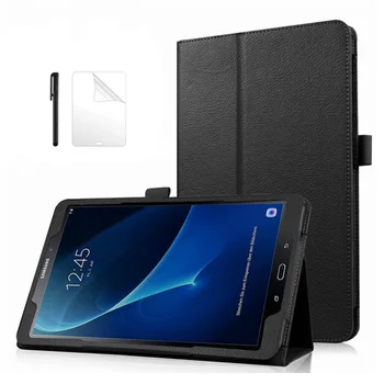 Stand Case Cover For Samsung Galaxy Tab 6 A6 7.0 2016 T280 SM-T280 T280N T285 SM-T281 Būtiska Lieta +filmPen
