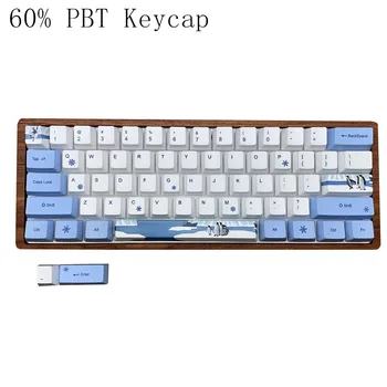 60% PBT OEM Keycap Uzstādīt Mechanische Toetsenbord keycap Voor GH60 RK61 /ALT61/Annija /poker keycap GK61