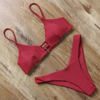 Seksīgi Bikini 2019 Čūska Iespiesti Peldkostīmu High Cut Peldkostīms Brazīlijas Sieviešu Sandales Biquini Peldkostīmi Sievietēm Vasarā Peldēties Uzvalku