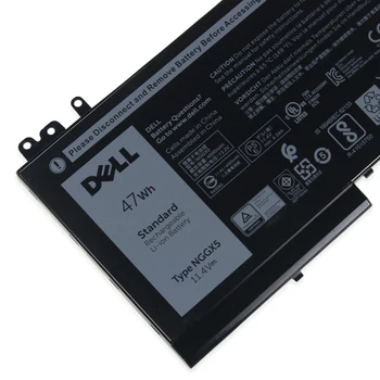 Sākotnējā Klēpjdators akumulators Priekš Dell Latitude E5270 E5470 M3510 E5570 E5550 RDRH9 11.4 V 47wh NGGX5
