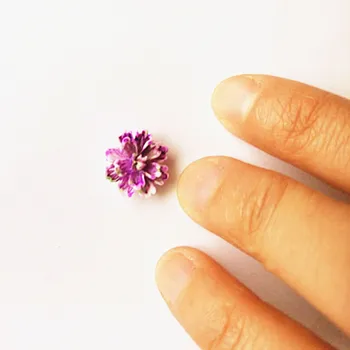 Tanduzi 100GAB Skaistu Jaukto Krāsu Kārtojums Daisy Ziedu Sveķu Ziedi Flatback Cabochon DIY Scrapbooking Apdare 12mm