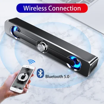 LED Altavoces Bluetooth Skaļruņi Soundbar TV Caixa De Som Amplificada Subwoofer Alto-falantes Barre De Dēls pour tv Mājas Kino