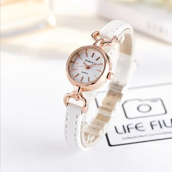 Jaunu Luksusa Zīmolu Sieviešu Pulksteņi 2018 Modes Elegants Mini Kvarca Skatīties Maziem Ikdienas dāma rokas pulksteni Sieviešu pulksteni Reloj mujer