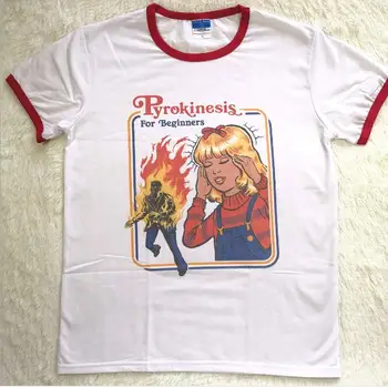 2018 Vasaras Vintage Smieklīgi Īsām Piedurknēm, Sieviešu T-krekls