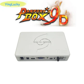 Pandora Box 9D 2500 1 Pamatplates 2 Vadu Gamepad spēlētājiem un bezvadu Gamepad komplekts Usb savienojumu joypad ir Tekken 3D spēles