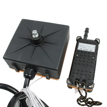 F23-BB Rūpniecības Bezvadu Radio tālvadības pults slēdzis 1 uztvērējs+ 1 raidītājs ātruma kontroles Pacēlāja Celtņa Vadības Lifts Celtnis