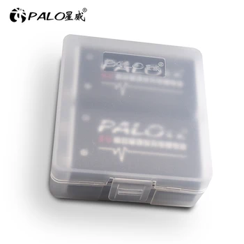 PALO 2gab 9V 6F22 600mAh litija Akumulators 2 gab gabalus 9 voltu litija jonu li jonu liion baterijām