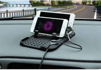 Multi-funkcionāla Auto Navigācijas Mobilo Telefonu pretslīdes Paklājiņš USB Lādētājs Mini cooper jcw uzdzīvotājs tautietis kabriolets Piederumi