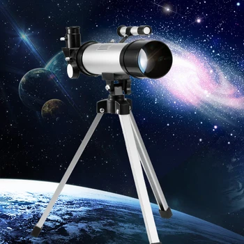 Telescopio HD 90X Tālummaiņas Monokulāri ar Statīvu 360x50mm Refrakcijas Astronomisko Teleskopu, Kosmosa Ceļojumu Smērēšanās Jomu, Āra
