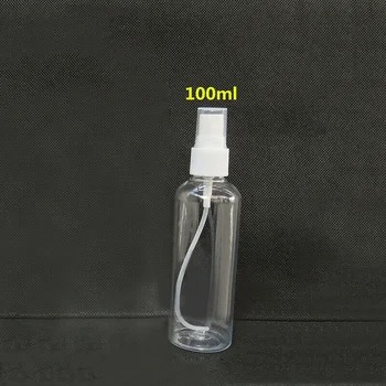 50GAB 100 Ml, caurspīdīgas Plastmasas Smaržas Pulverizators Mazo MIni Tukšu Aerosola Uzpildāmas Pudeles Ceļojumu Pudeles Komplekts
