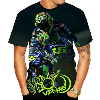 Cool sacīkšu grafikas T-krekls motociklu 3D iespiesti vīriešu T-krekls vasaras modes topi punk T-krekls vīriešu plus lieluma streetwear