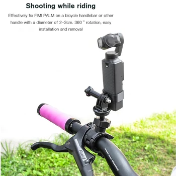 Kameras Velosipēdu Stiprinājums Velosipēdu, Motociklu Turētājs Turētājs FIMI PALMU Action Cam Stand Rāmis Clip GoPro Kameru
