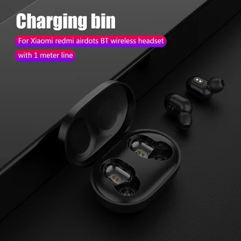 300mAh Austiņas Lādēšanas Gadījumā, ja, izmantojot USB Kabeli, lai Xiaomi Redmi AirDots TWS Earbuds Bezvadu Austiņas