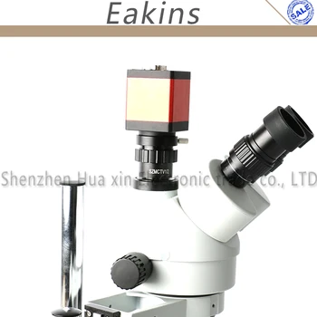 Mikroskopa Kameru, Adapteri SZMCTV 1/2 1/3 0.5 X 1X C-mount Adapteri Objektīvu, Lai Vienlaicīgi Fokusa Trinokulara Stereo Mikroskopu