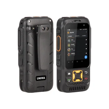 UNIWA F30S Dual Versija Zello Walkie Talkie Viedtālrunis FDD-LTE 4G GPS 1GB+8GB Android 8.1 Quad Core Dual Kamera Mobilo Tālruni