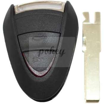 Par porsche aizstāj 2/3-pogu tālvadības auto keychain shell + nozīmīgākais Boxster/Cayman 911/997 Carrera un 911 Targa