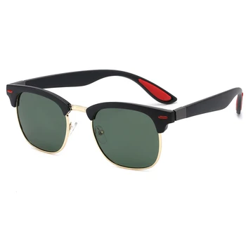 Klasiskās Polarizētās Saulesbrilles, Vīriešu Zīmola Dizainere Augstas Kvalitātes Saulesbrilles Vīriešu Modes Metāla Saulesbrilles Āra Braukšanas Saulesbrilles